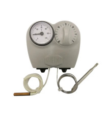 Термостат Arthermo 0-90°C + Tермометр 0-120°C капиляр 1500мм (MULTI405)